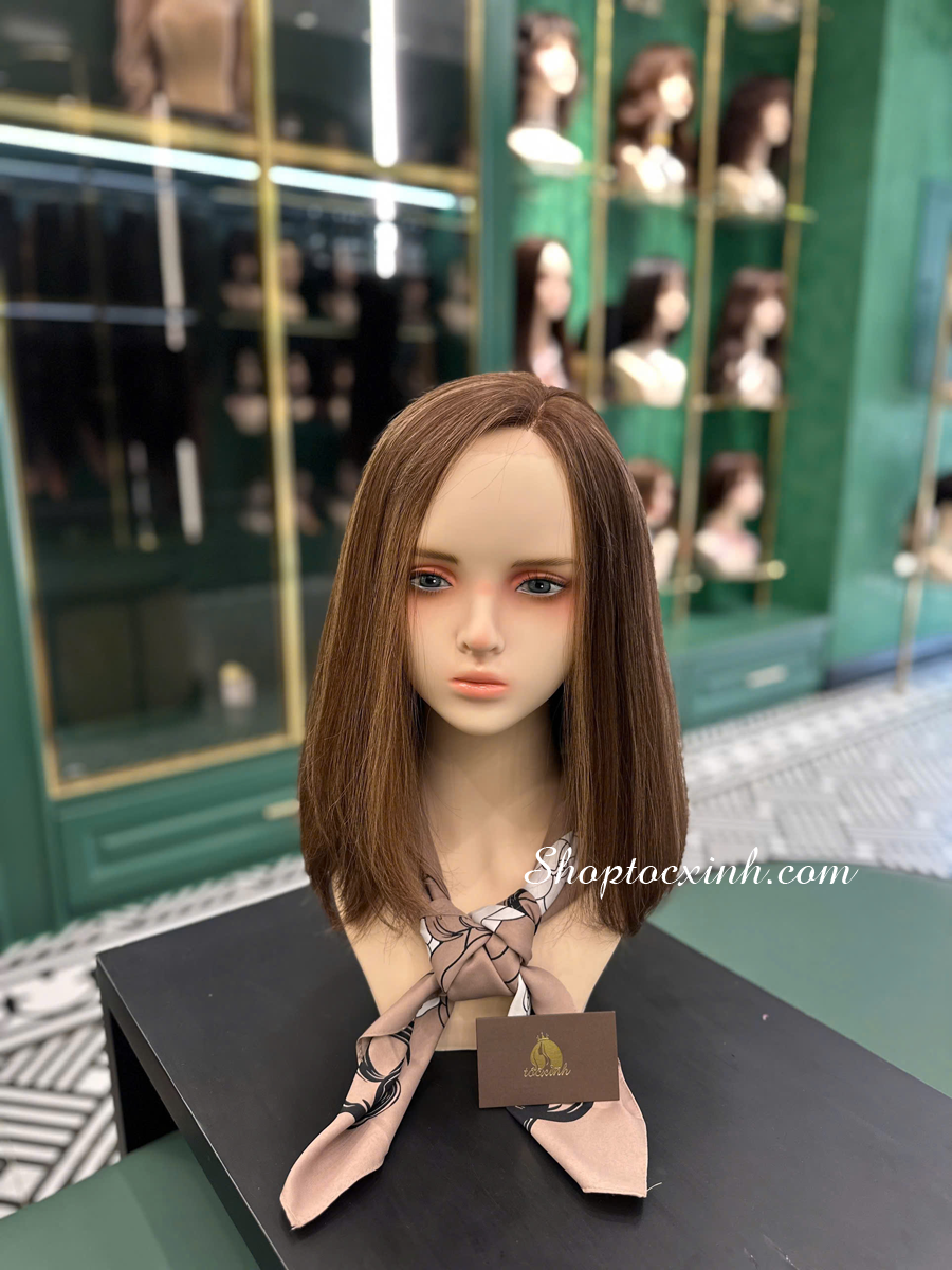 TÓC GIẢ NGUYÊN ĐẦU DÀI LÀM BẰNG TÓC THẬT