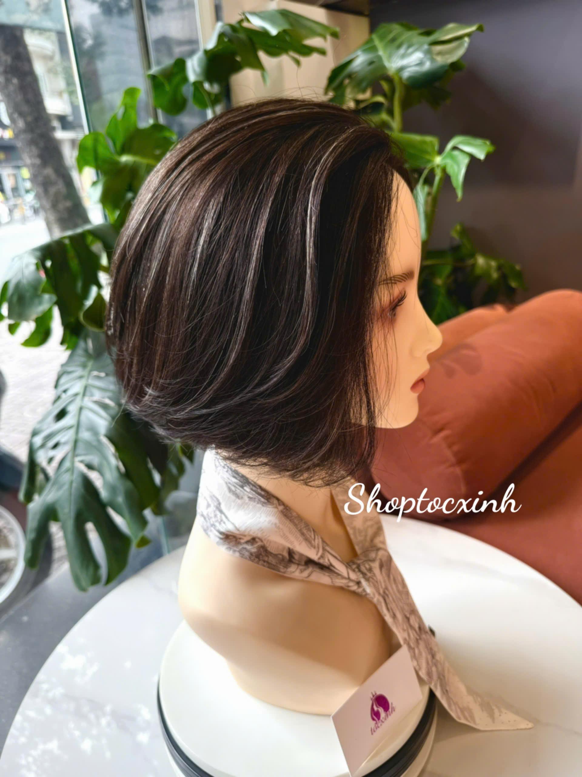 TÓC BỘ SIÊU DA MÓC LINE LÀM BẰNG TÓC THẬT