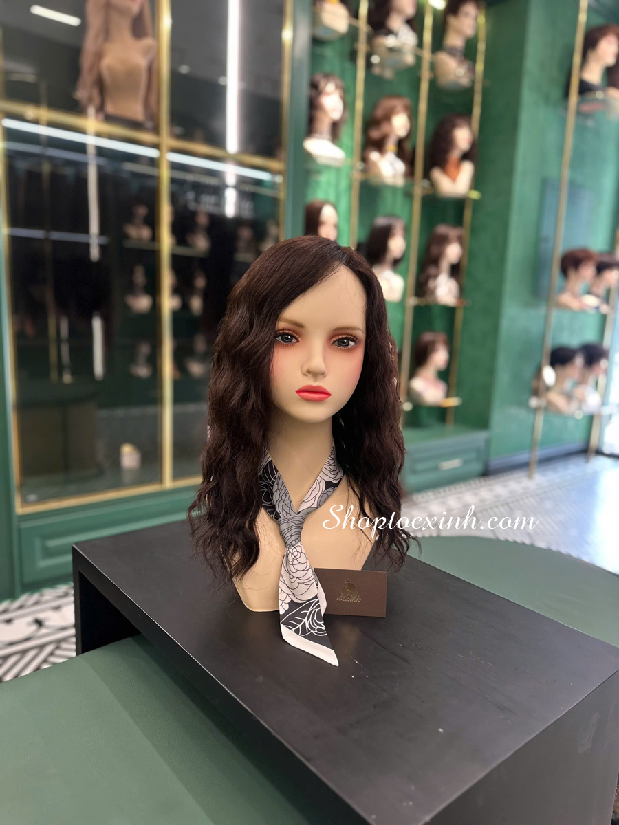 TÓC XOĂN NGUYÊN ĐẦU LÀM BẰNG TÓC TÓC THẬT 