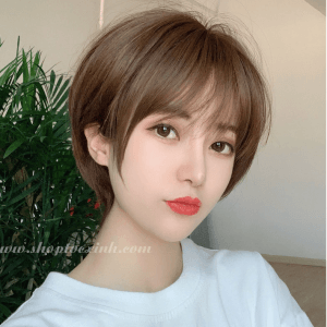 Tóc giả ngắn tém