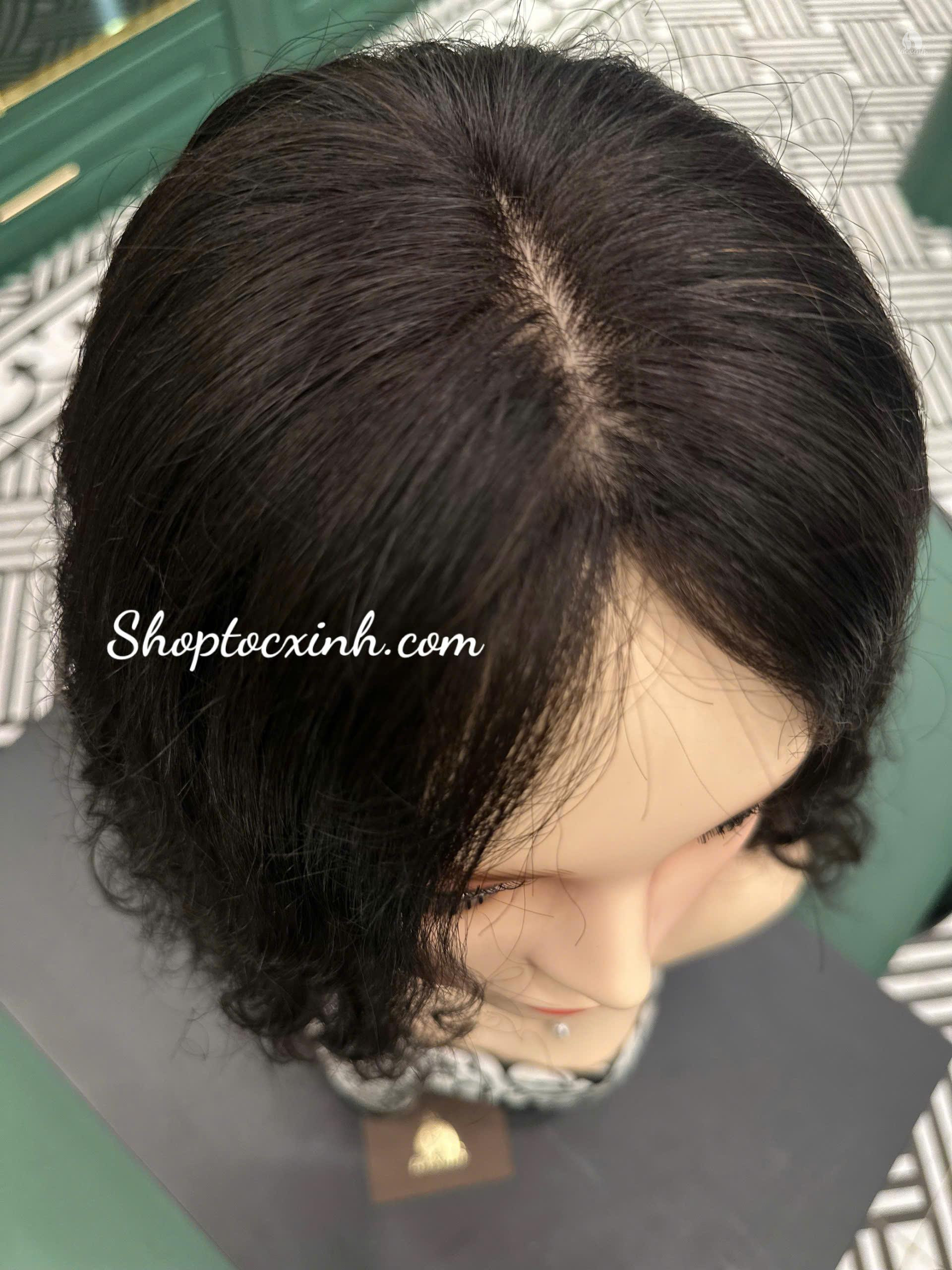 Tóc Hippie xoăn dài tóc giả làm bằng tóc thật 2 img_product2