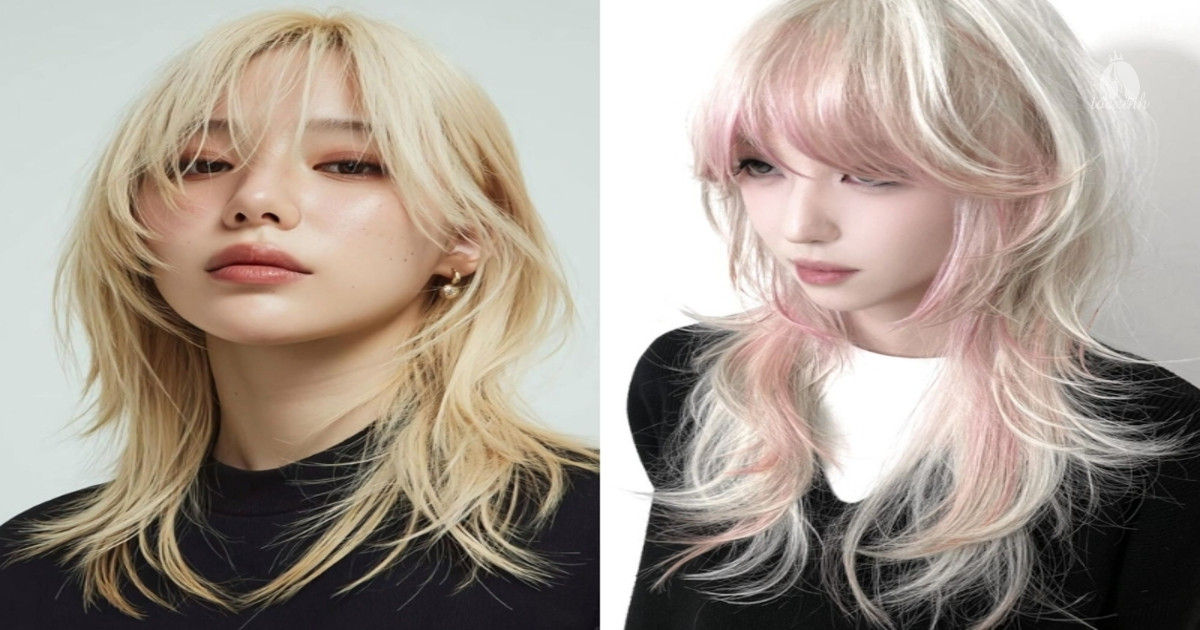 Top 12 mẫu tóc giả màu bạch kim đẹp, đang làm mưa làm gió 26 Tóc giả Mullet bạch kim