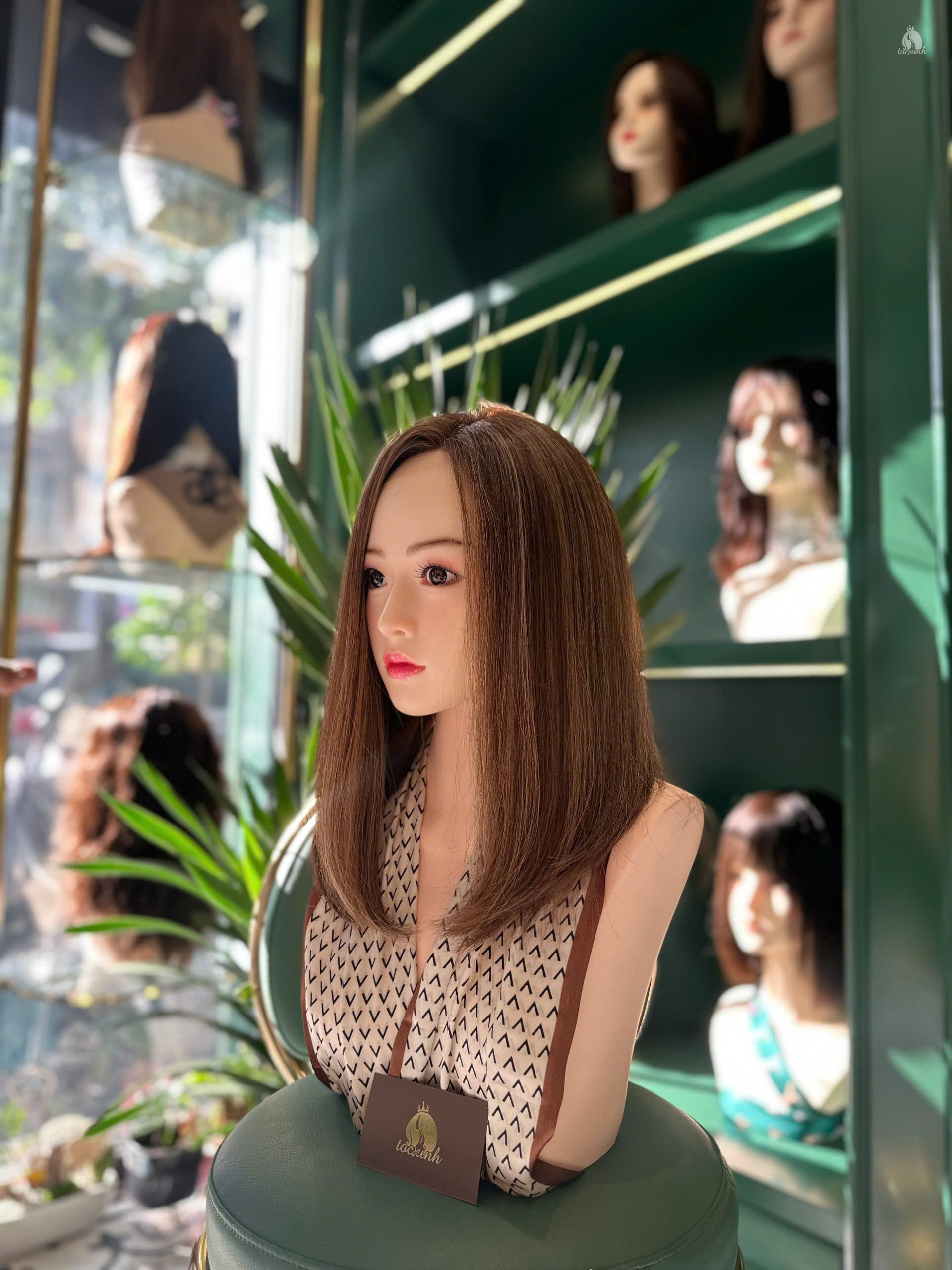 Tóc giả nguyên đầu dài 16 Tóc giả nguyên đầu dài