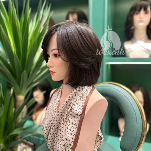 Alternative view of Tóc bob nguyên đầu cúp phồng Layer HS017
