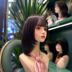 Tóc giả nữ nguyên đầu ngắn