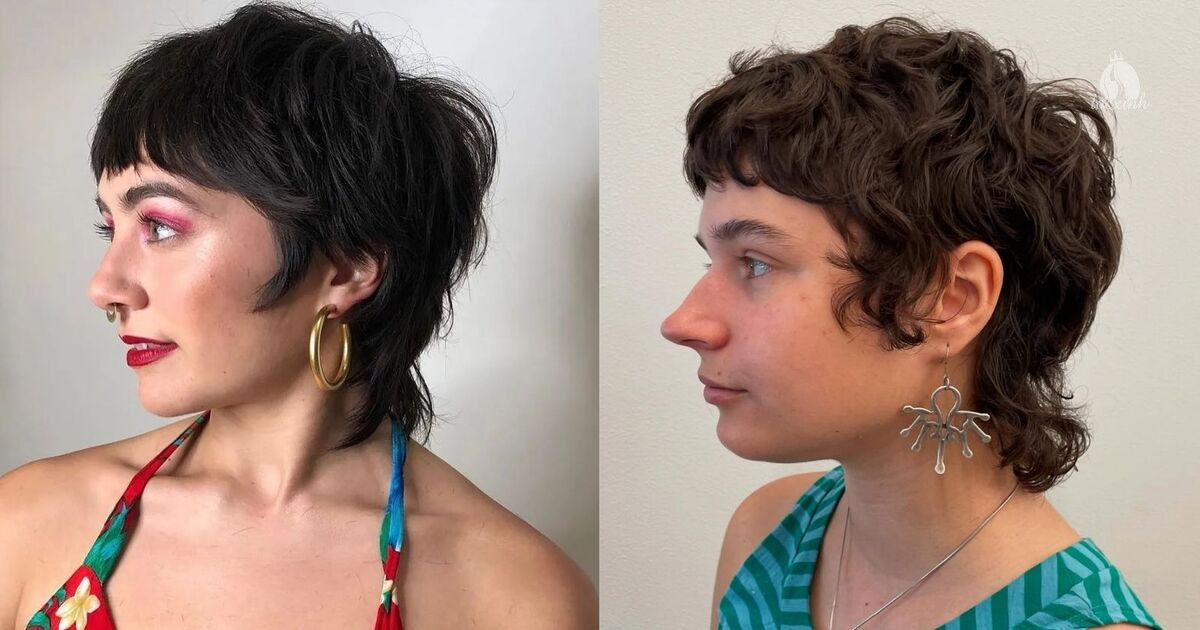 Tóc pixie mullet