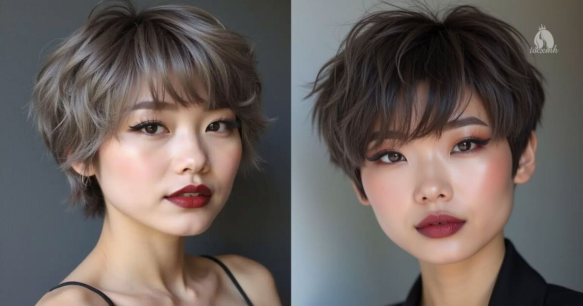 Top 5 kiểu tóc tém cho mặt góc cạnh đẹp, giấu nhẹm nét thô 14 Bí quyết chọn tóc tém mềm mại cho mặt góc cạnh