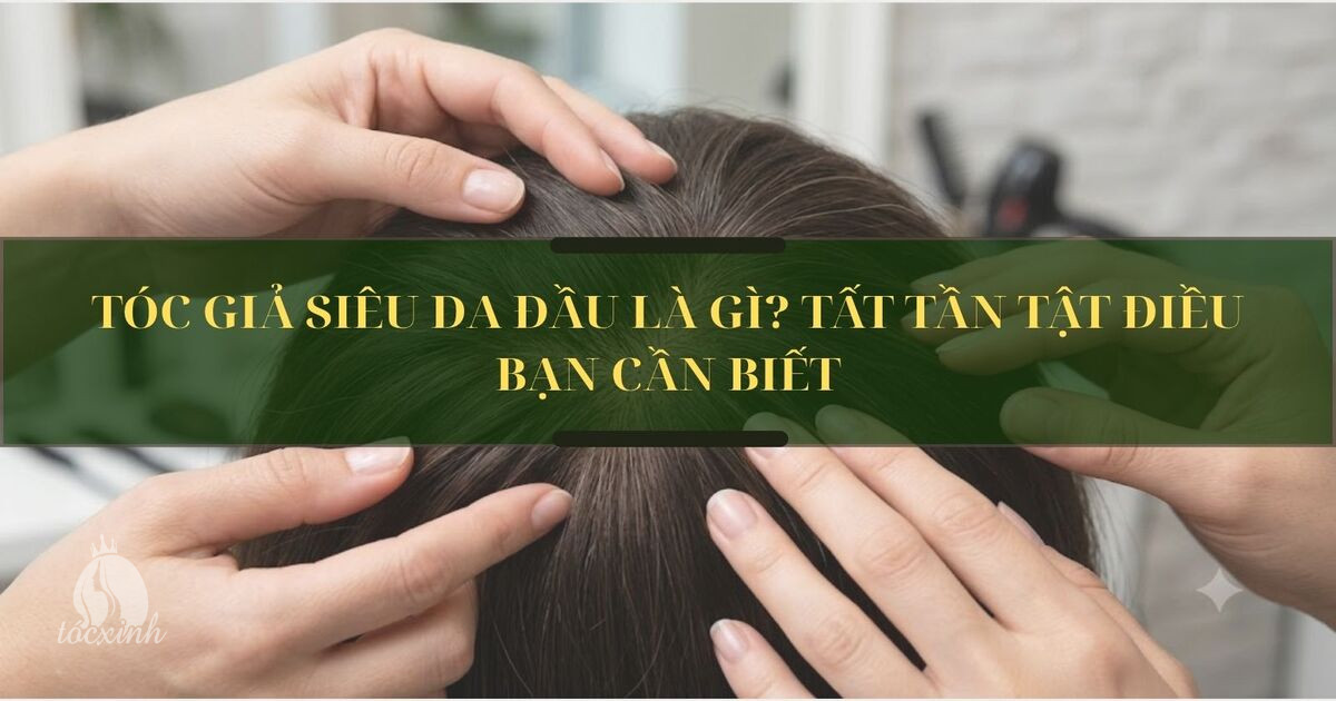 Tóc giả siêu da đầu là gì