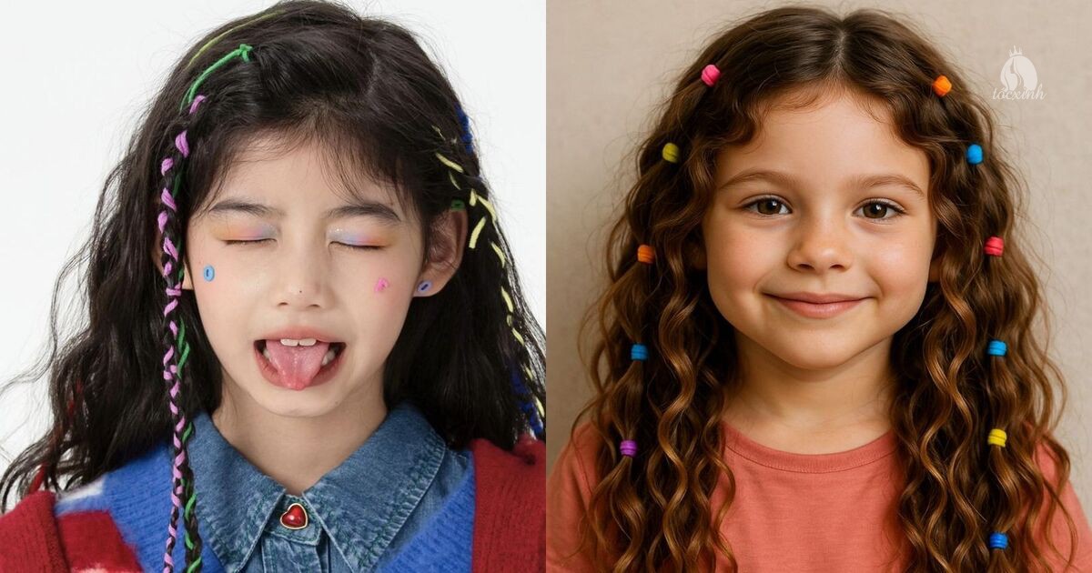 Tham khảo 12 kiểu tóc hippie cho bé gái cưng xỉu, nhìn mê tít 26 Tóc hippie cho bé gái phối phụ kiện