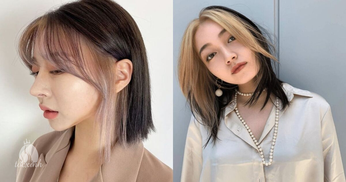 Top 30+ Mẫu Tóc Mái Pháp dẫn đầu xu hướng. Mách Bạn Cách Chăm Sóc Tóc Mái Pháp Đẹp Lâu – Không Bị Bết 34 Kiểu tóc mái Pháp nhuộm highlight