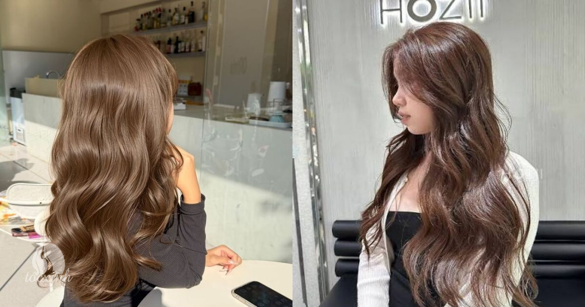 Xem ngay 15 màu tóc nhuộm tuổi trung niên vừa sang vừa trẻ 24 Tóc nhuộm nâu mật ong