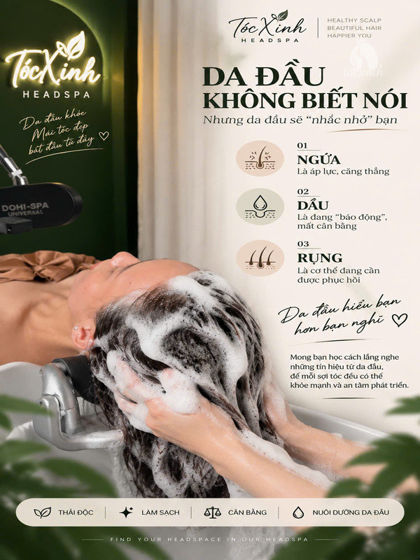 Dịch vụ Head-spa tại Shop Tóc Xinh: Cập nhật bảng giá và quy trình 10 Dịch vụ Head-spa
