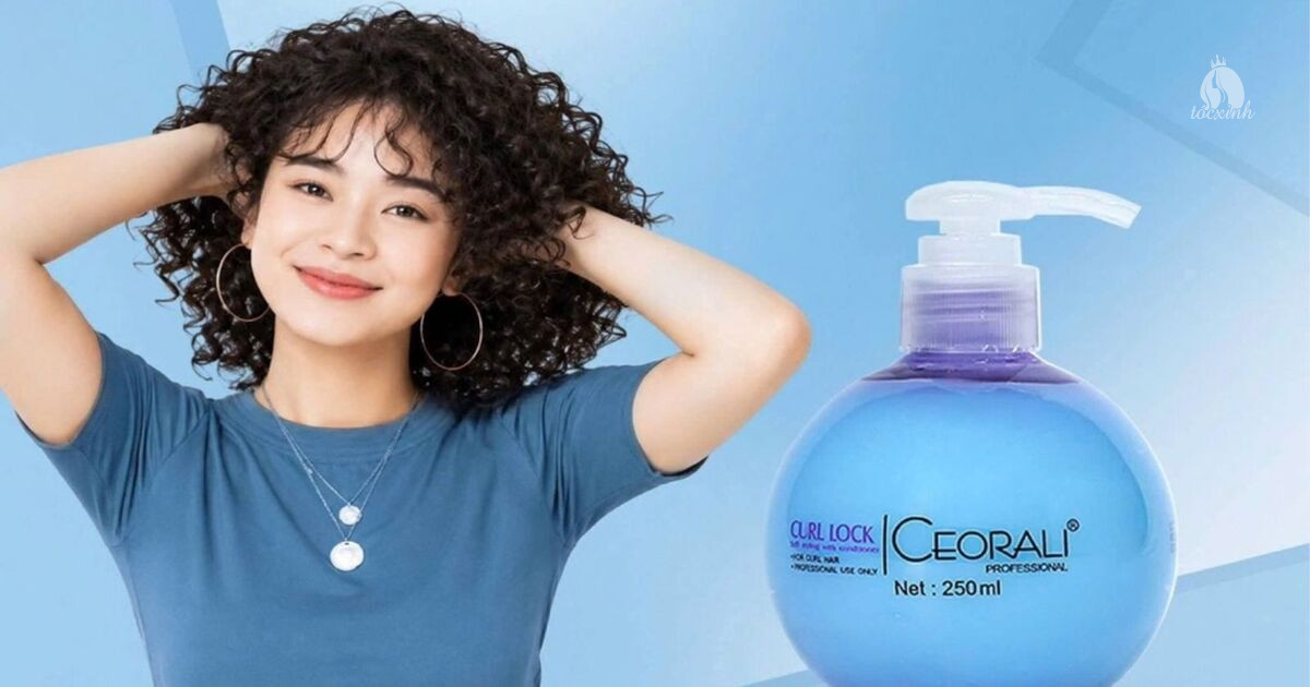 Gel giữ nếp tóc xoăn hippieCeorali