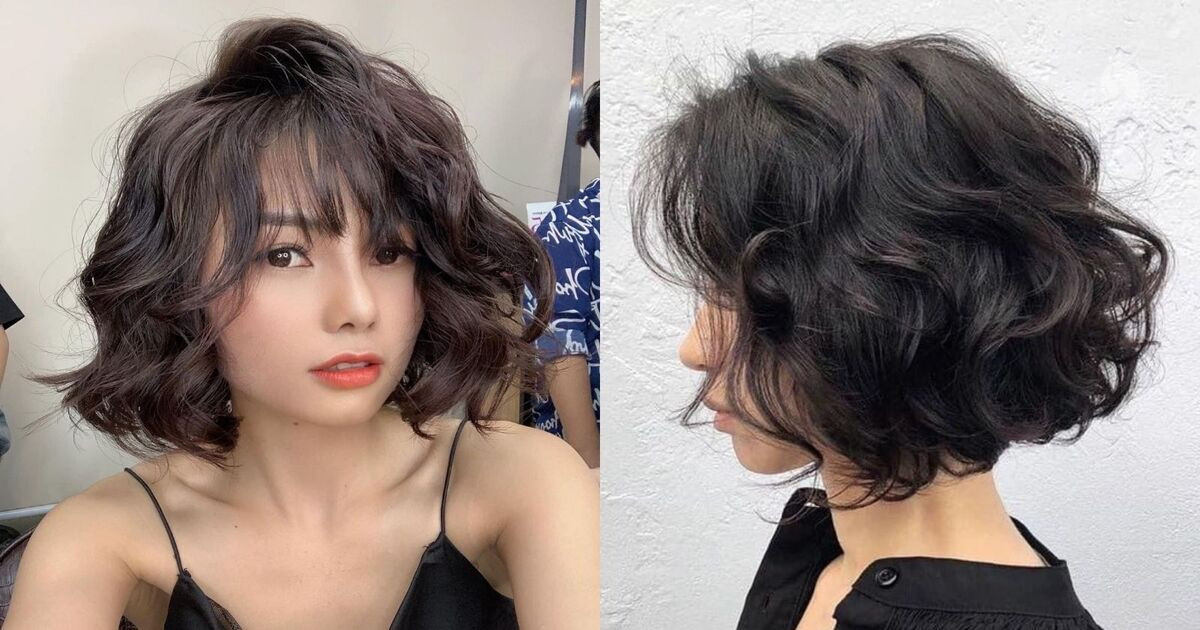 Top 25+ kiểu tóc bob đẹp sang, hợp trend, nàng nào cũng mê 39 Tóc bob xoăn sóng lơi