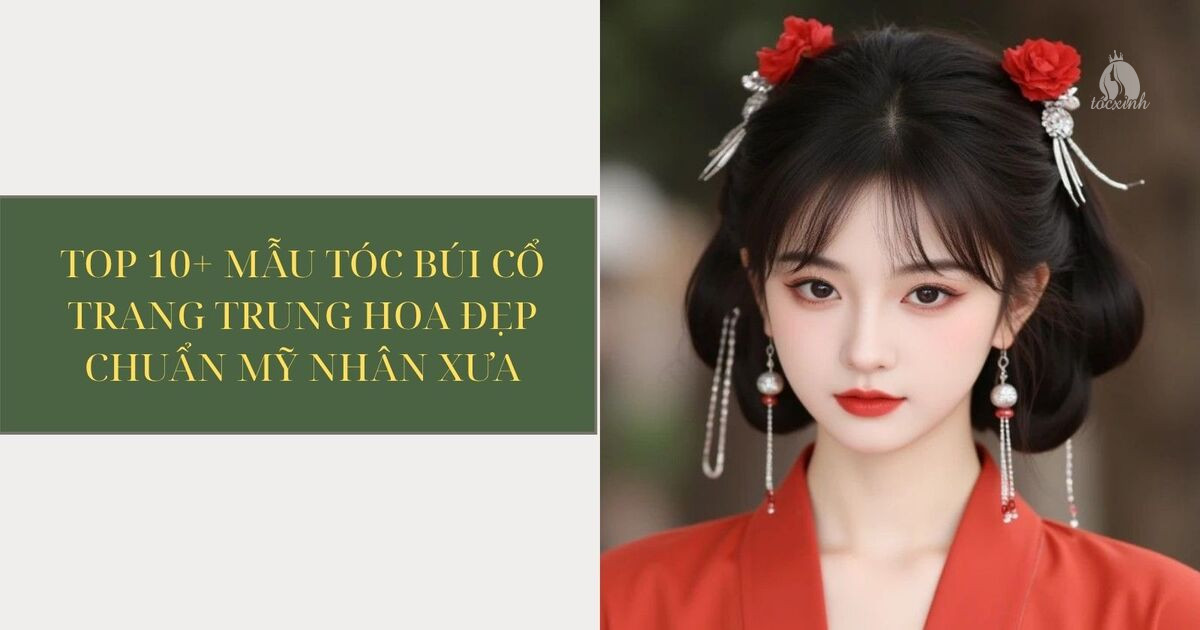 Tóc búi cổ trang