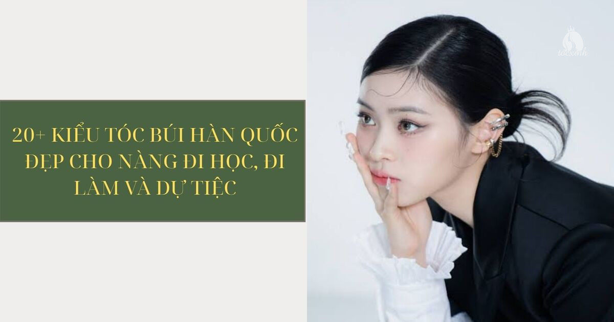 tóc búi Hàn Quốc