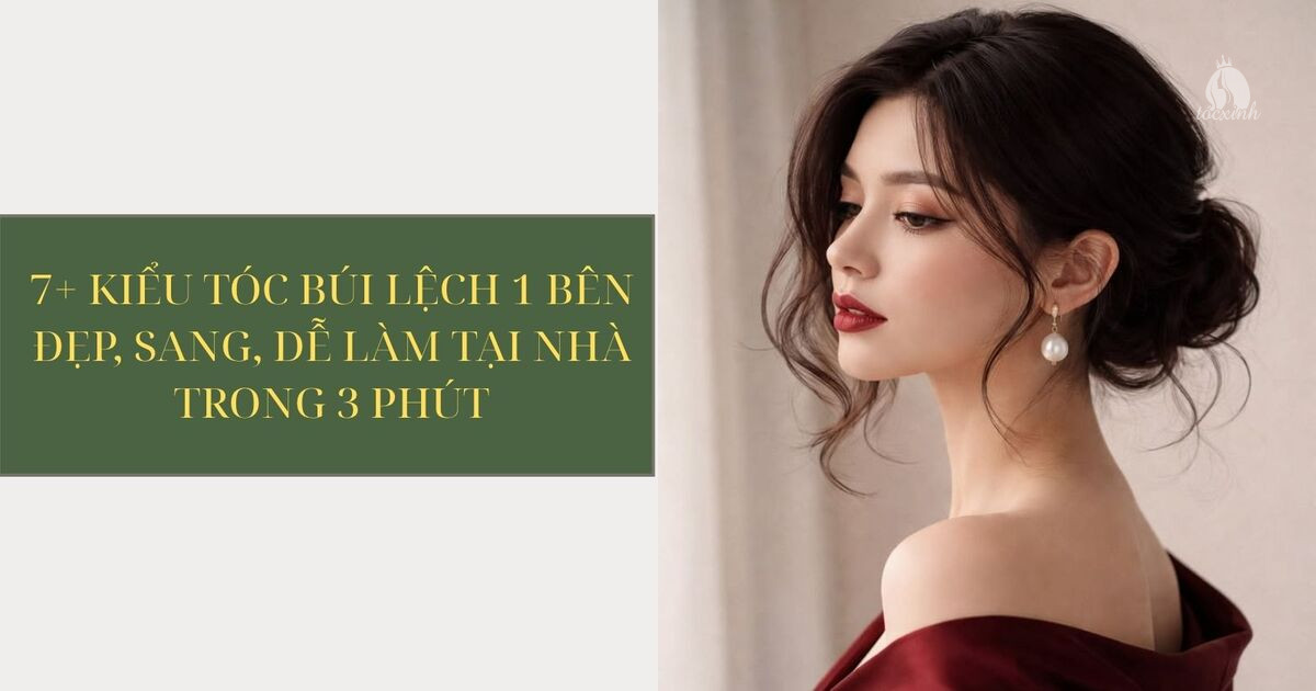 Tóc búi lệch