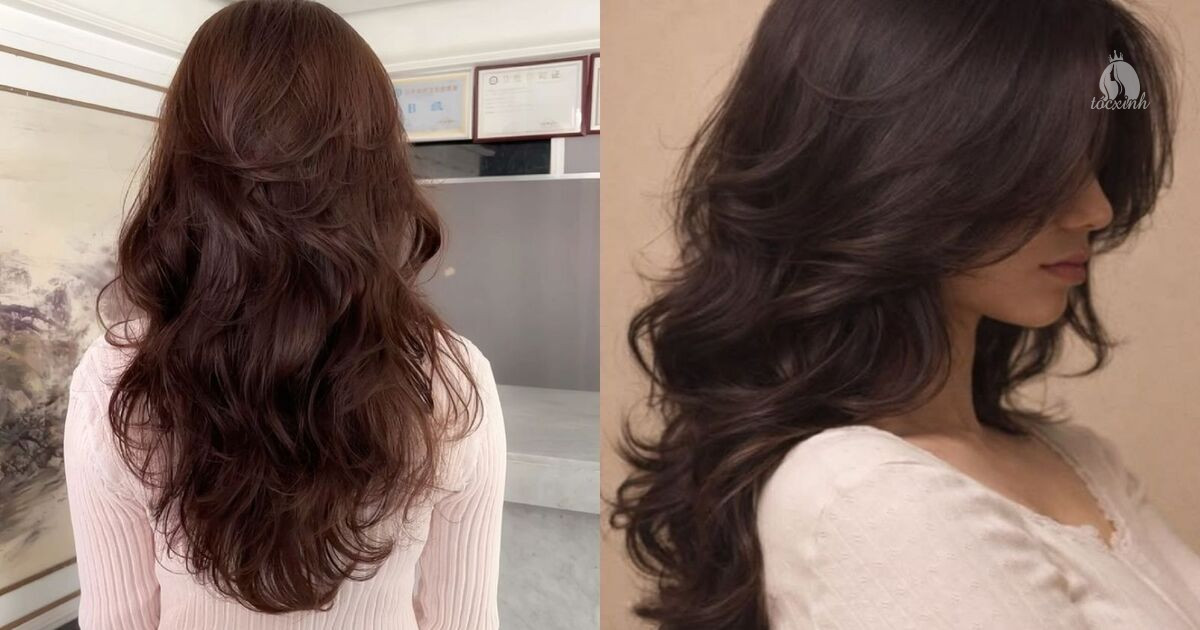 Top 25+ kiểu tóc dài nữ đẹp, trẻ trung, không lo lỗi mốt 47 Tóc dài cho mặt trái tim