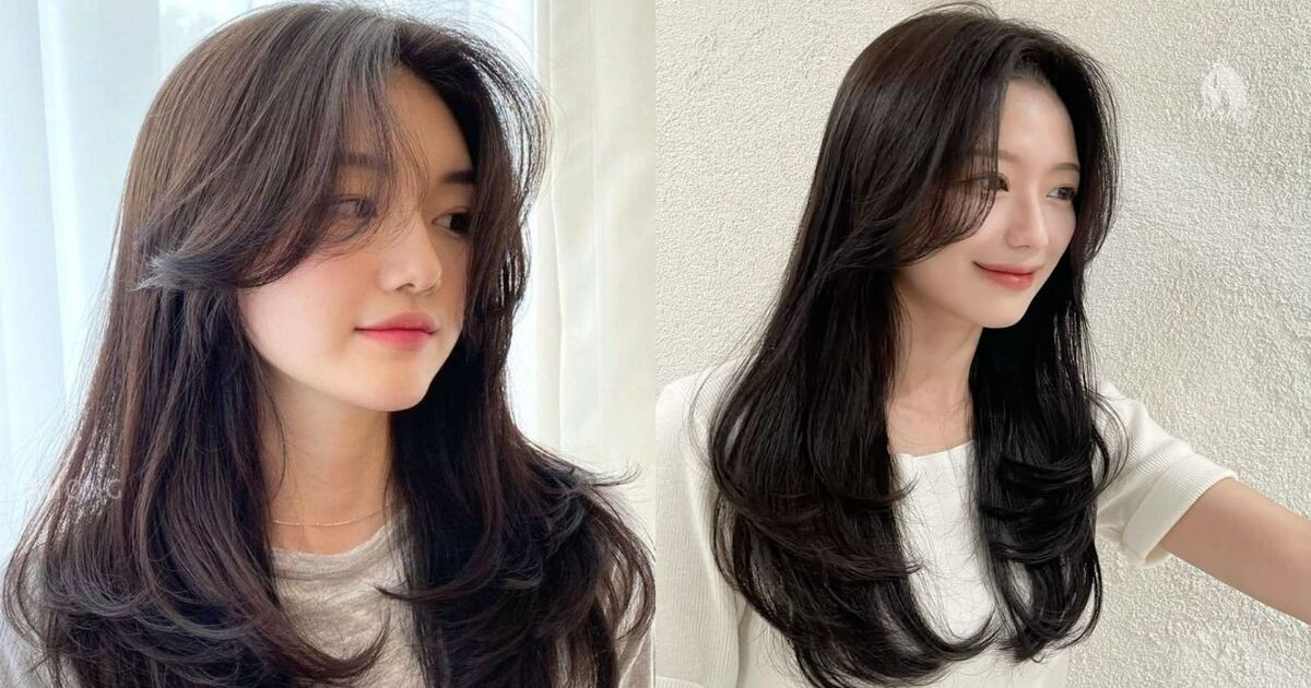Top 25+ kiểu tóc dài nữ đẹp, trẻ trung, không lo lỗi mốt 43 Tóc dài cho mặt tròn