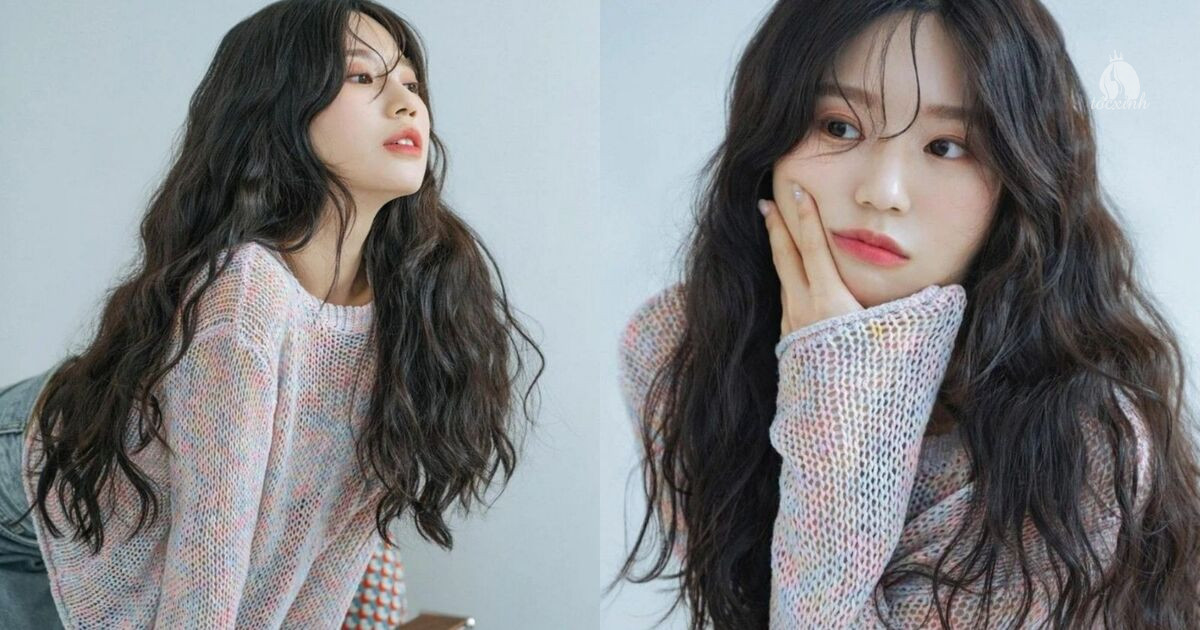 Top 25+ kiểu tóc dài nữ đẹp, trẻ trung, không lo lỗi mốt 32 Tóc dài xoăn gợn nhẹ style Hàn Quốc