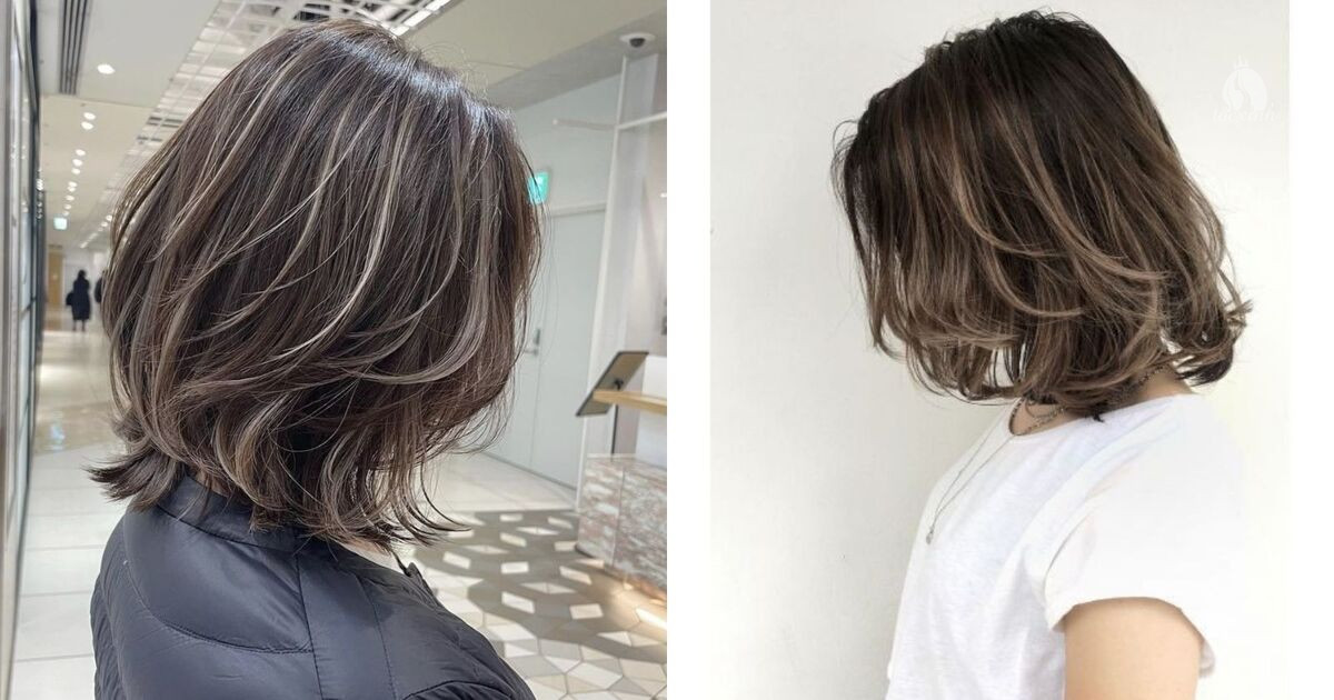 Top 22+ kiểu tóc ngang vai đẹp, trẻ trung giúp nàng xinh đẹp hơn 44 Tóc highlight ngắn ngang vai