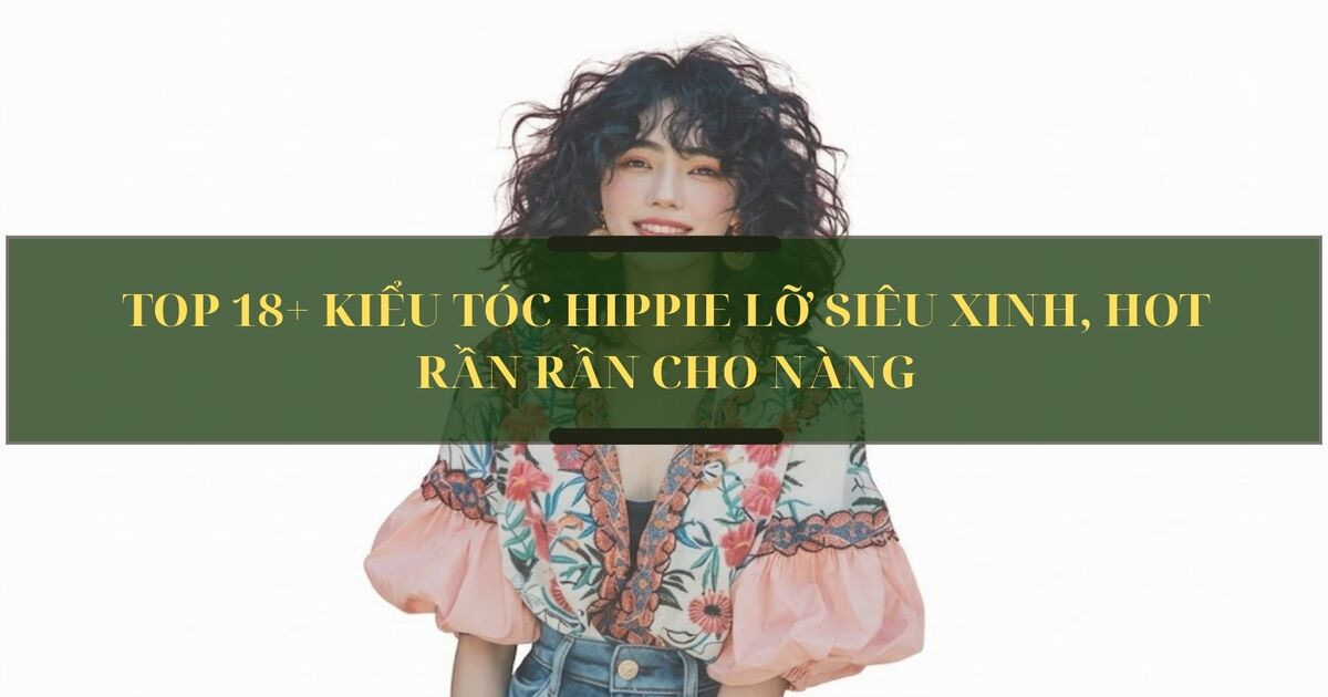 Tóc hippie lỡ