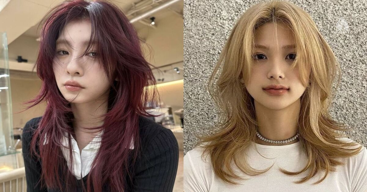 Top 20+ kiểu tóc mullet nữ đẹp, trẻ trung, cá tính rạng rỡ cho nàng 31 Tóc mullet layer mái dài