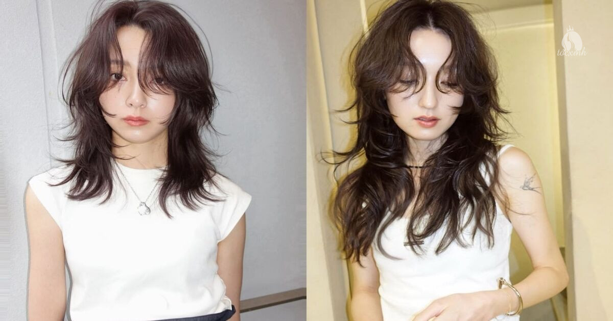 Top 20+ kiểu tóc mullet nữ đẹp, trẻ trung, cá tính rạng rỡ cho nàng 34 Tóc mullet layer xoăn lơi