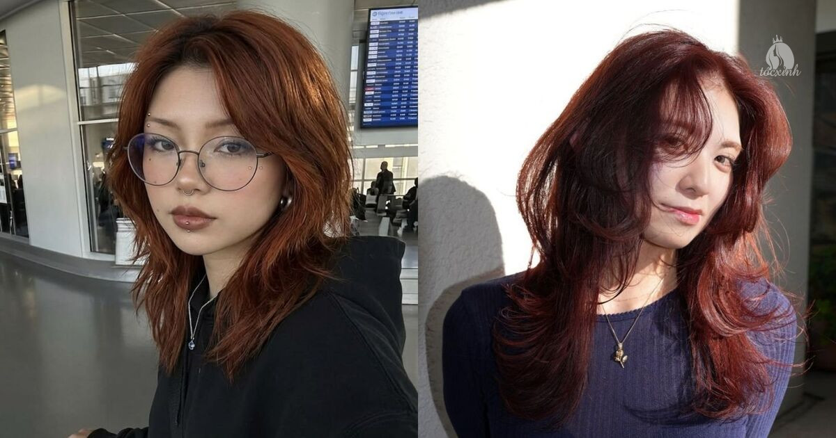 Top 20+ kiểu tóc mullet nữ đẹp, trẻ trung, cá tính rạng rỡ cho nàng 42 Tóc mullet nữ 2 mái
