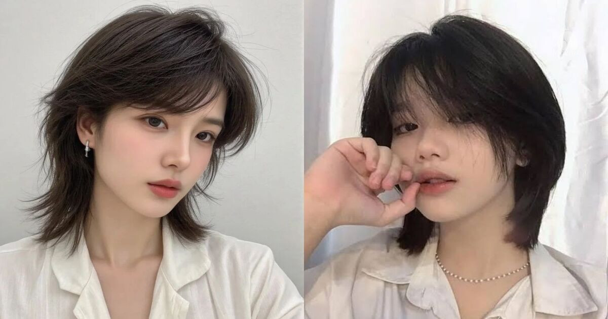 Top 20+ kiểu tóc mullet nữ đẹp, trẻ trung, cá tính rạng rỡ cho nàng 33 Tóc mullet nữ mái lệch