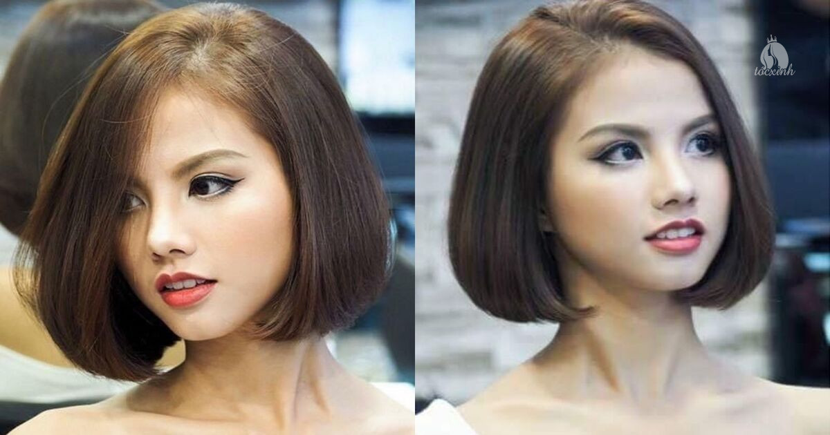 Top 22+ kiểu tóc ngắn nữ đẹp, cá tính chuẩn trend 2026 cho nàng 33 Tóc ngắn mái lệch