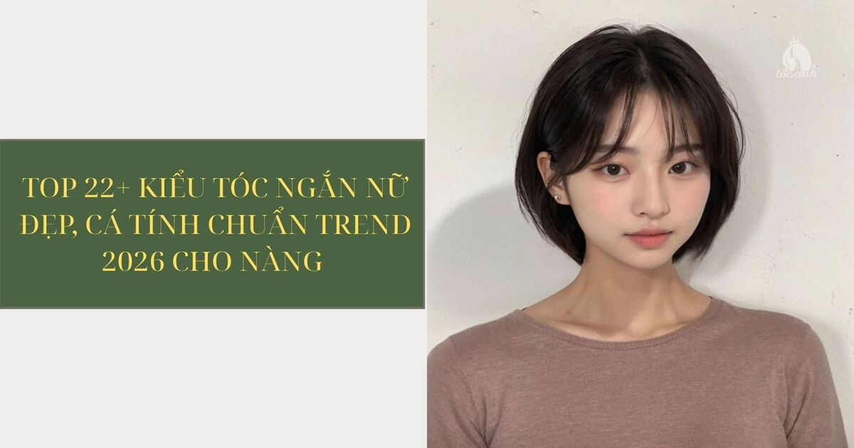 tóc ngắn nữ