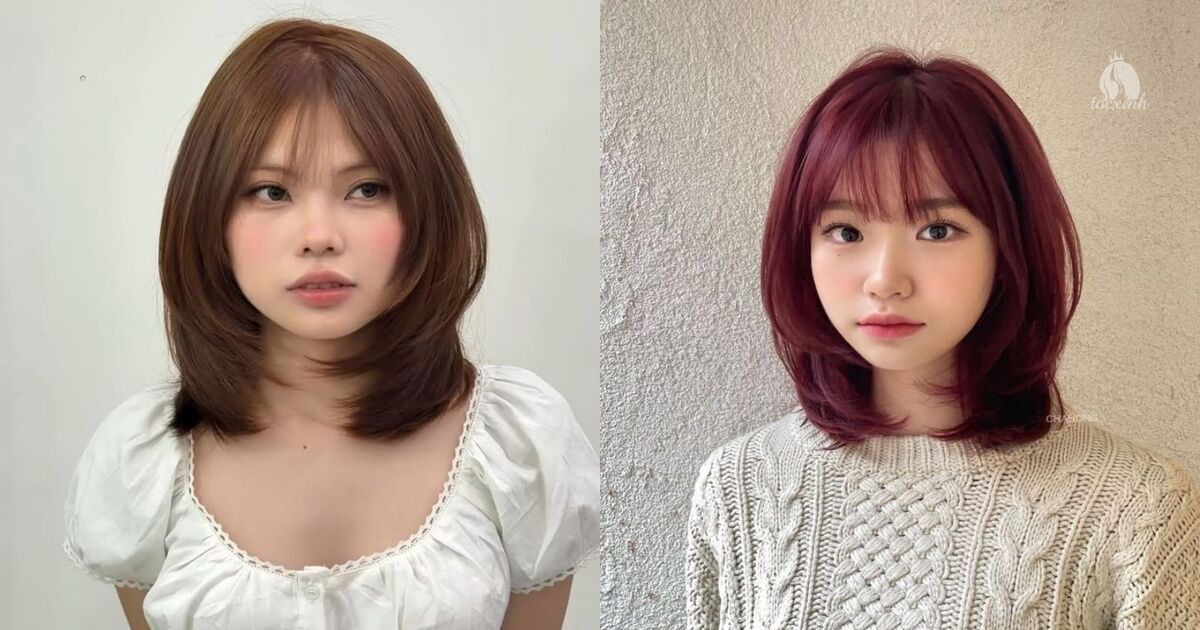 Top 22+ kiểu tóc ngang vai đẹp, trẻ trung giúp nàng xinh đẹp hơn 29 Tóc ngang vai dáng layer