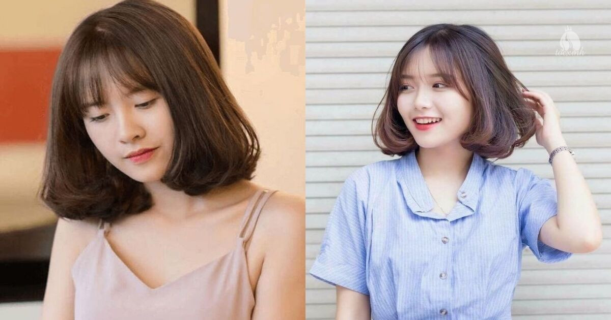 Top 22+ kiểu tóc ngang vai đẹp, trẻ trung giúp nàng xinh đẹp hơn 26 Tóc ngang vai đẹp uốn cụp đuôi