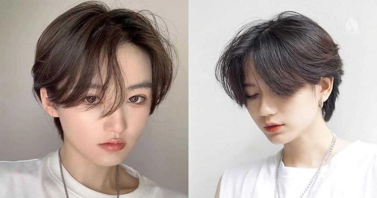 Tóc pixie cho nữ mặt dài