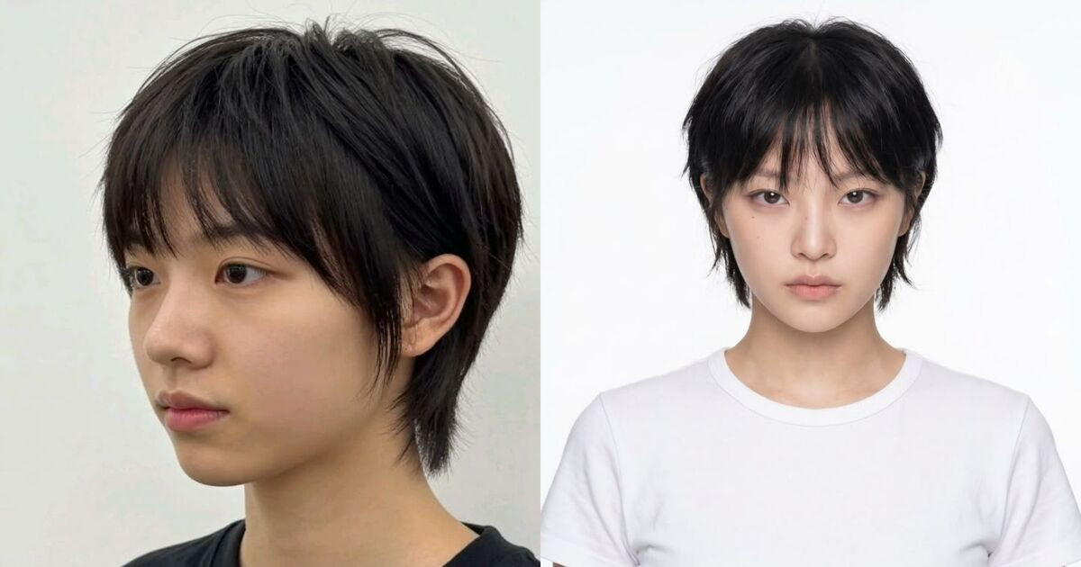 Tóc pixie tomboy