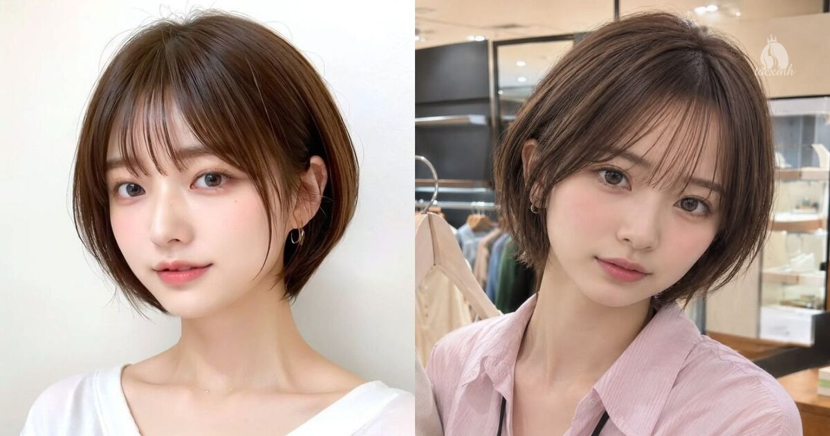 Top 11+ kiểu tóc mái Pháp đeo kính vừa đẹp, không lo vướng 21 Tóc tém pixie mái Pháp thưa