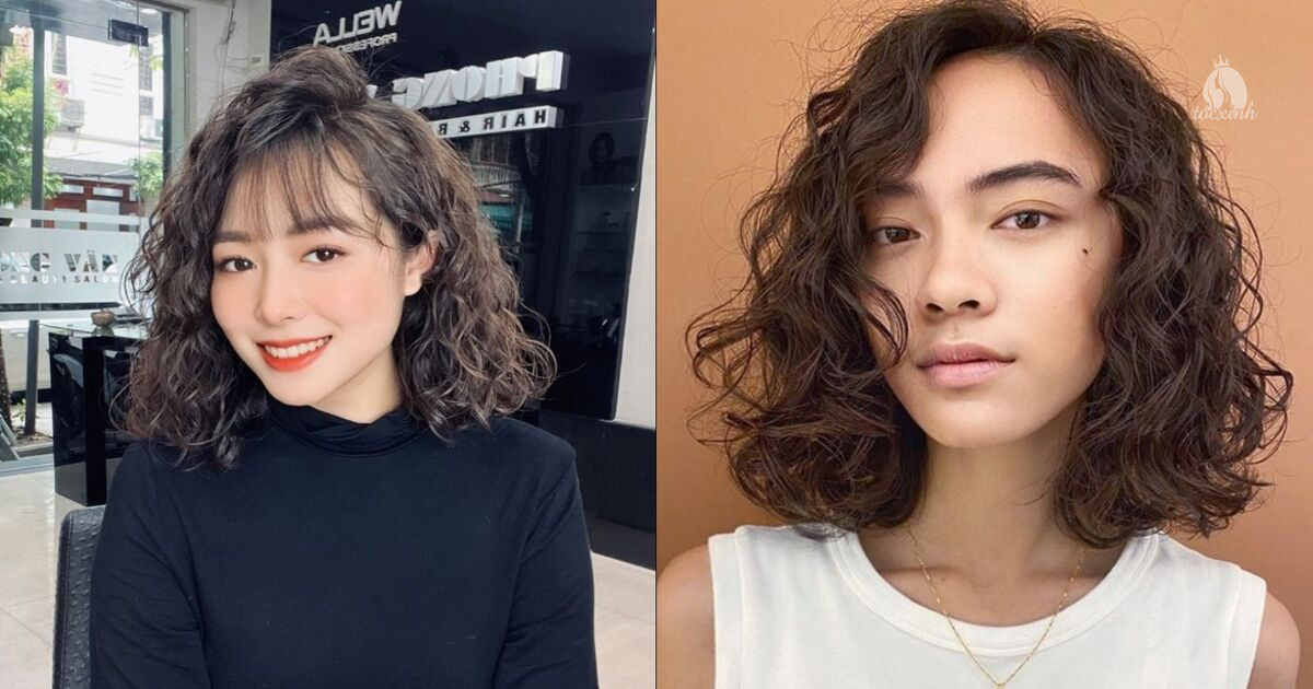 Top 22+ kiểu tóc xoăn sóng ngắn ngang vai đẹp, siêu nịnh mặt 29 Tóc xoăn sóng nhỏ ngang vai